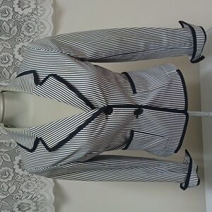 Stripes cotton blazer Size S